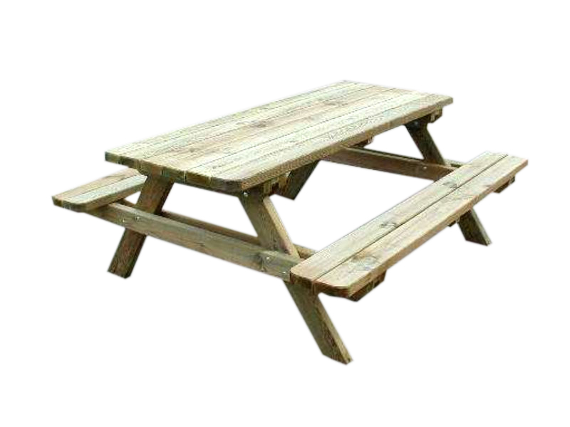 Mesa de Picnic de Madera 171x172x74.5 cm